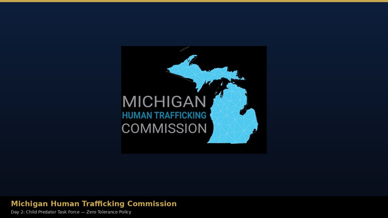 Michigan Human Trafficking Commission — Zero Tolerance